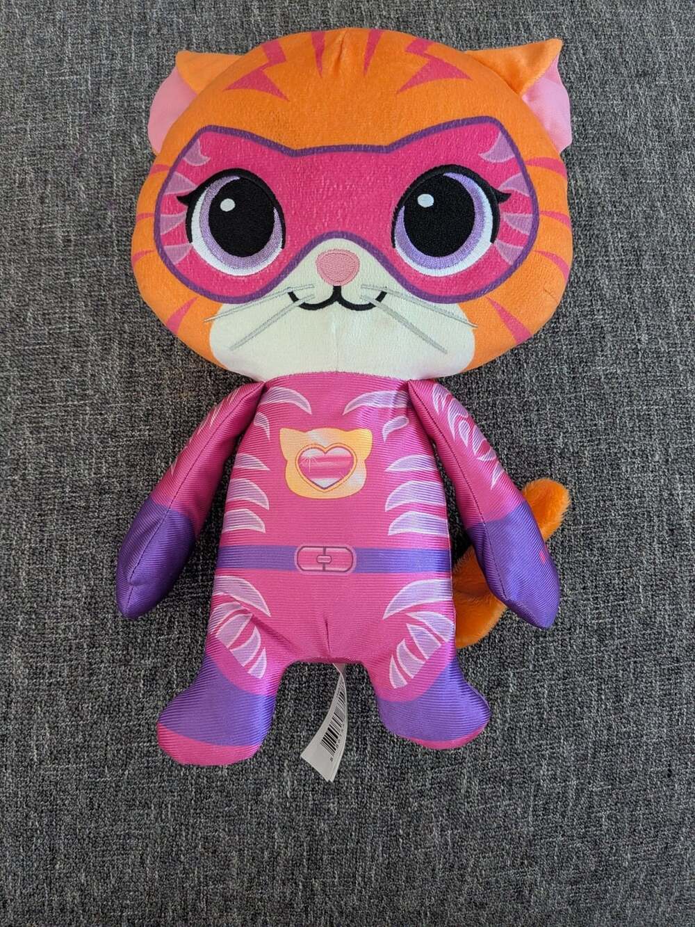 Just Play Disney SuperKitties Ginny Plush Toy Superhero Cat